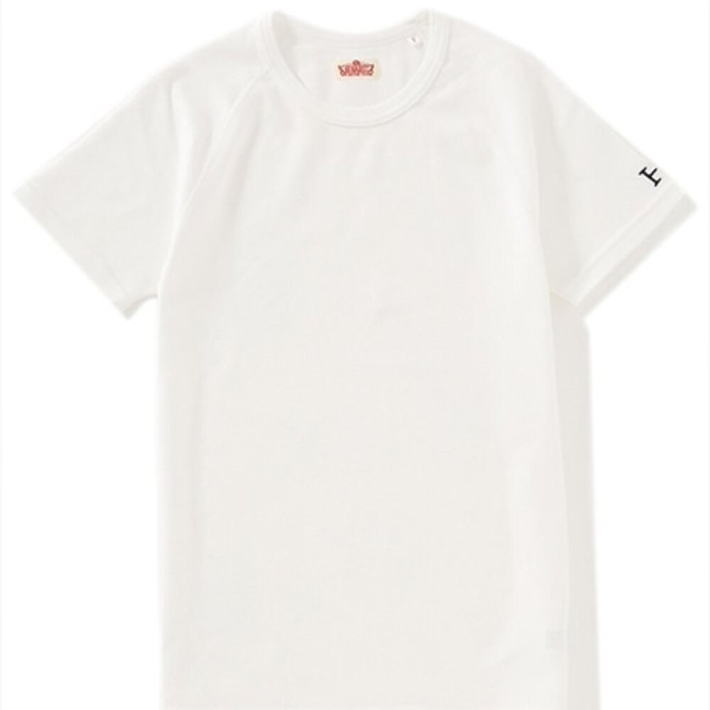 Hollywood Ranch Market Stretch Fraise Short Sleeve T-Shirt (XL) - White - NWT